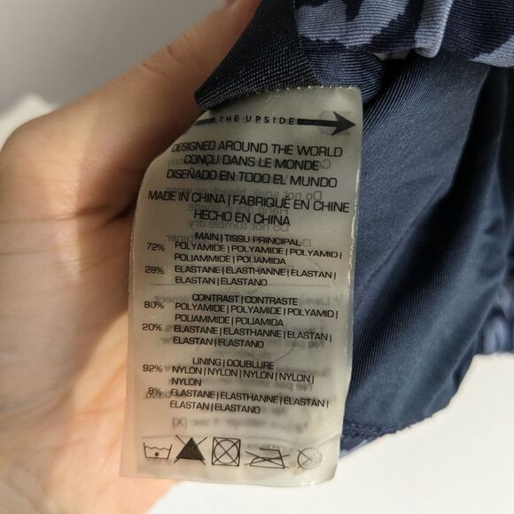 The Upside Leopard Print Racerback Sports Bra Women's Size 8 - Picture 7 of 7